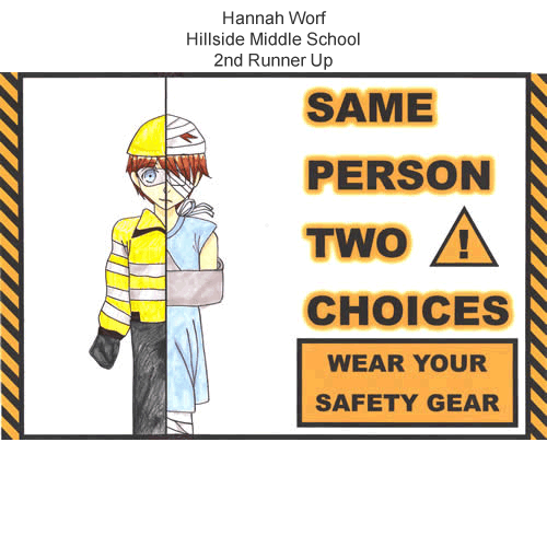 Online available construction safety posters in Hindi