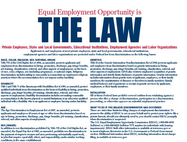 Federal Equal Employment Opportunity