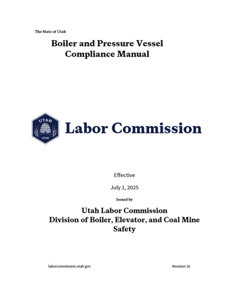 Boiler Compliance Manual