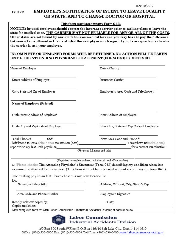 Form 044