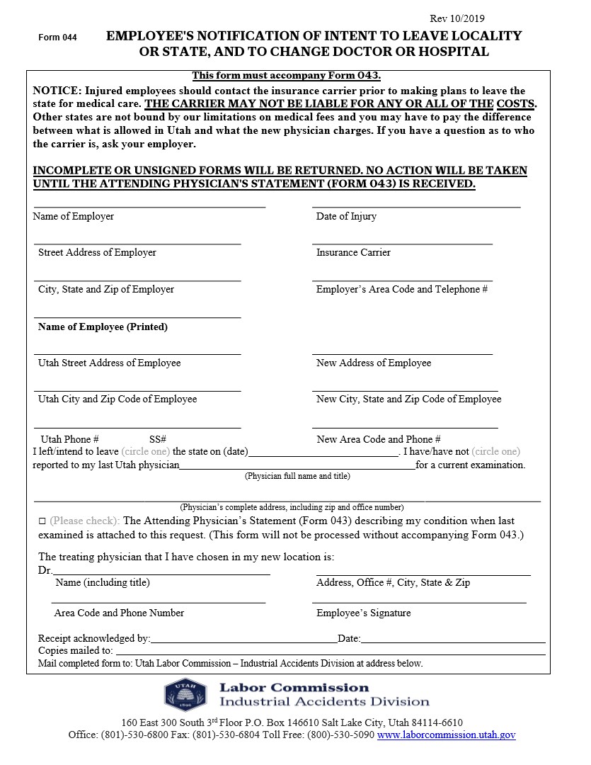 Form 044