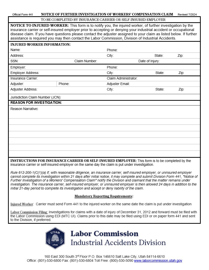 Form 441